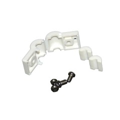 aCable Apple adapter clamp+White - cable clamp